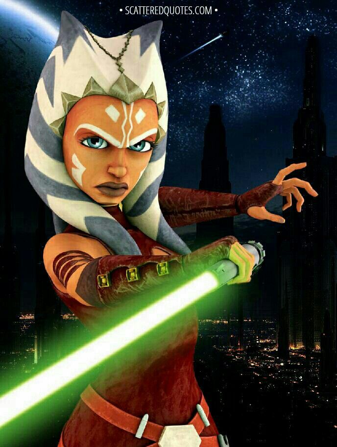 Ahsoka Tano Against Coruscant - Ahsoka Tano Quotes Clone Wars , HD Wallpaper & Backgrounds