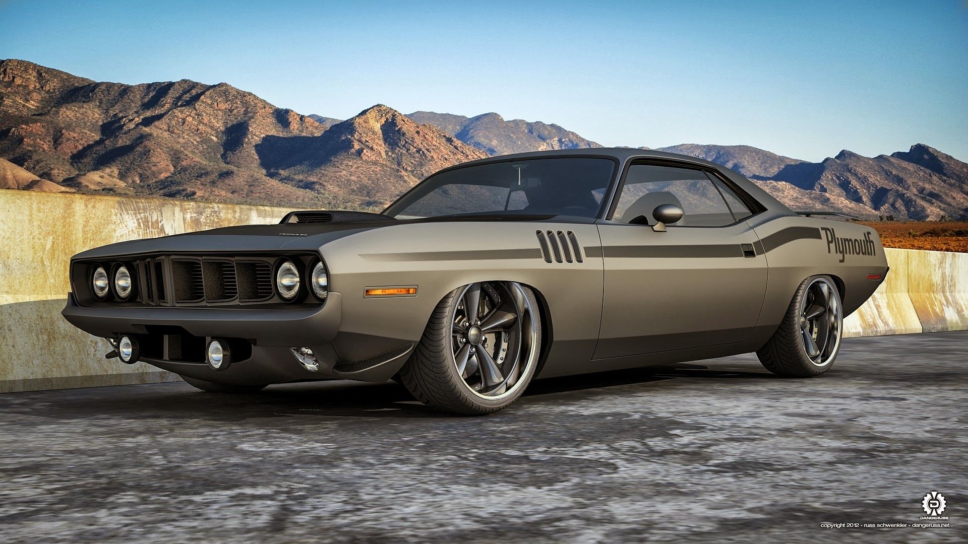 Carros Cl Sicos Of View Hd Wallpaper - Plymouth Barracuda Muscle Cars , HD Wallpaper & Backgrounds