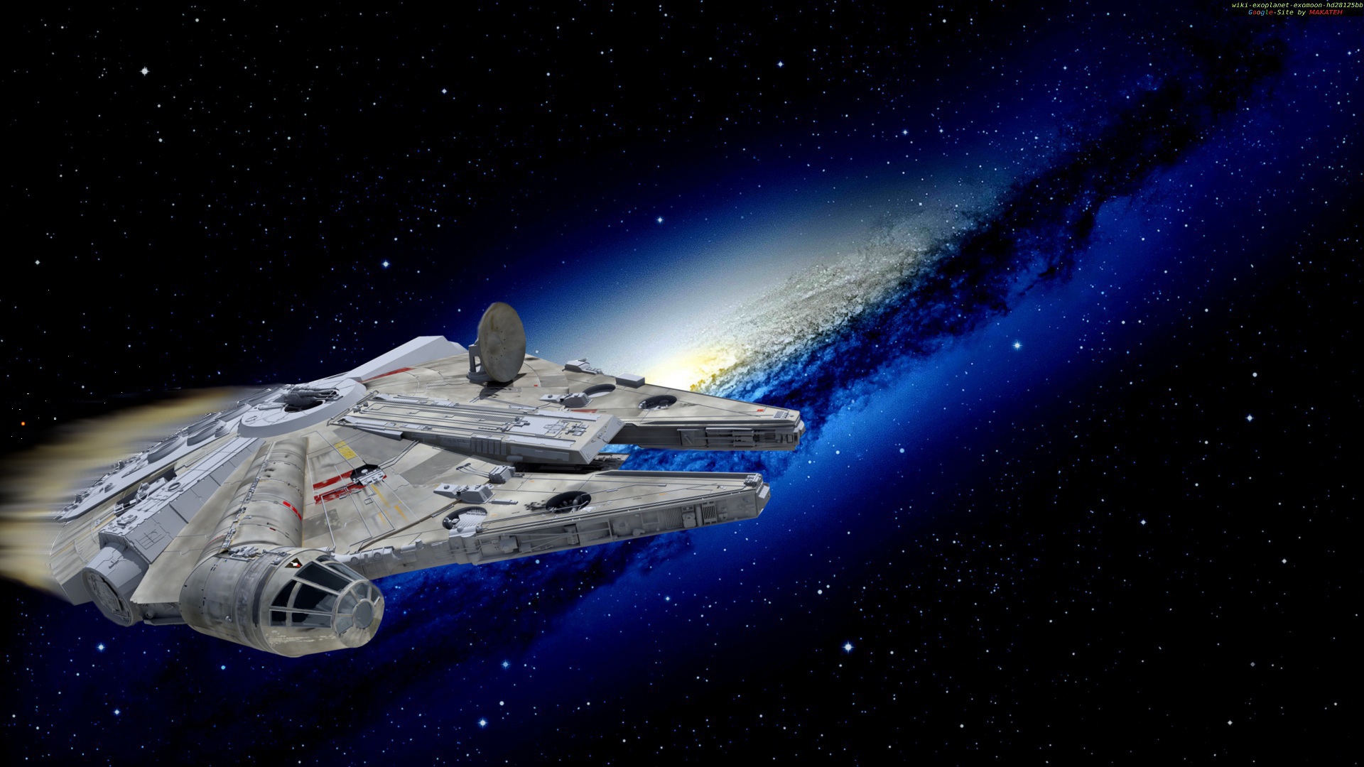 Star Wars - Star Wars Millenium Falcon , HD Wallpaper & Backgrounds