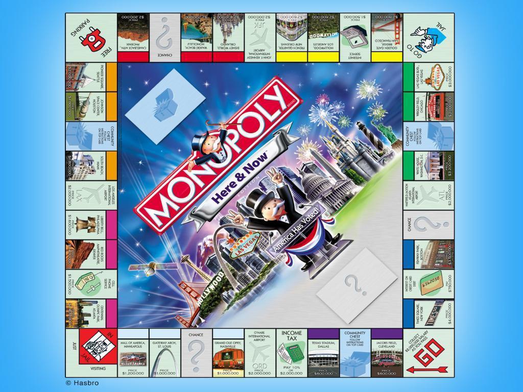 Monopoly Fondo De Pantalla - Here And Now Monopoly , HD Wallpaper & Backgrounds