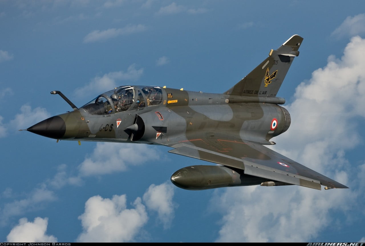 Black Fighter Jet, Mirage 2000, Jet Fighter, Airplane, - Mirage 2000 Jet Hd , HD Wallpaper & Backgrounds