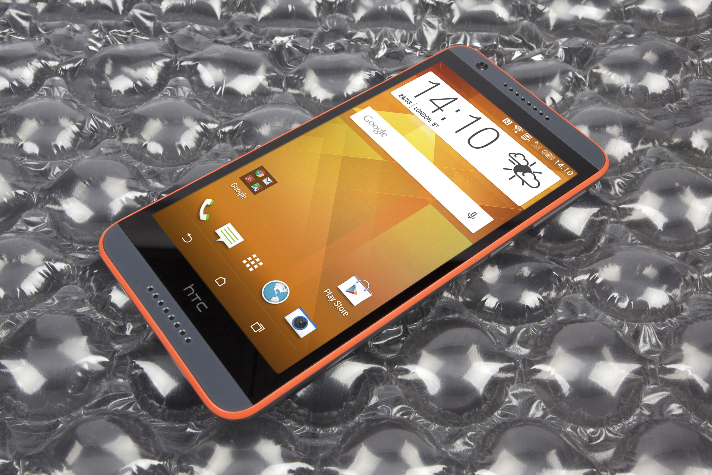 Htc Desire 820 Review - Htc 820 Orange Color , HD Wallpaper & Backgrounds