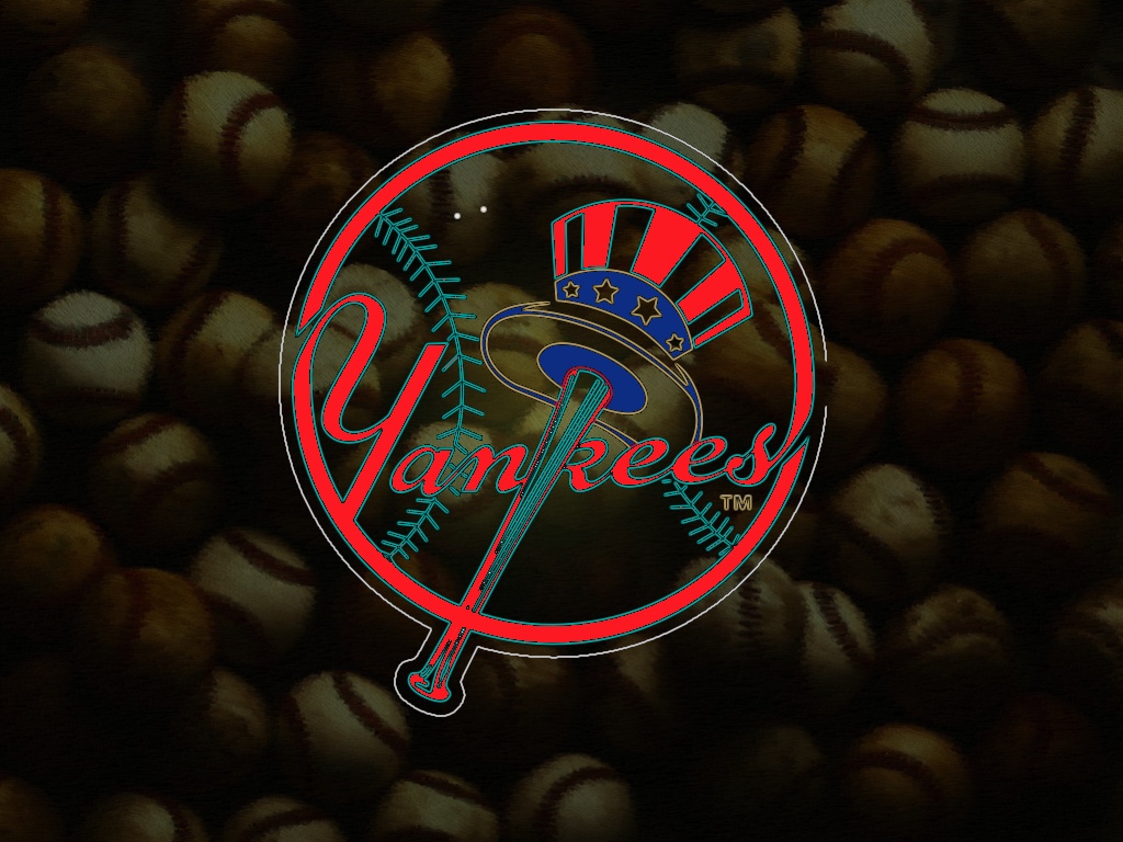 New York Yankees Logo Wallpaper - New York Yankee Symbols , HD Wallpaper & Backgrounds
