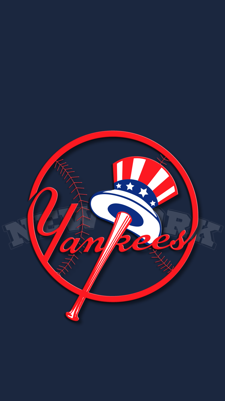 Yankees Iphone Wallpaper - New York Yankees Iphone Wallpaper 7 , HD Wallpaper & Backgrounds