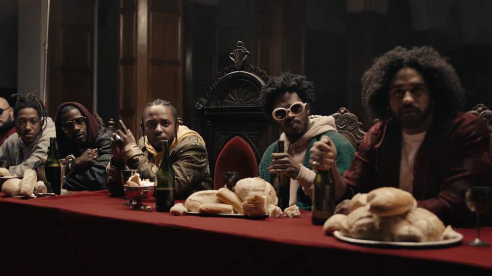 Yo Who Is Everyone Is This Pick Thats Rock On The Left - Kendrick Lamar Last Supper , HD Wallpaper & Backgrounds