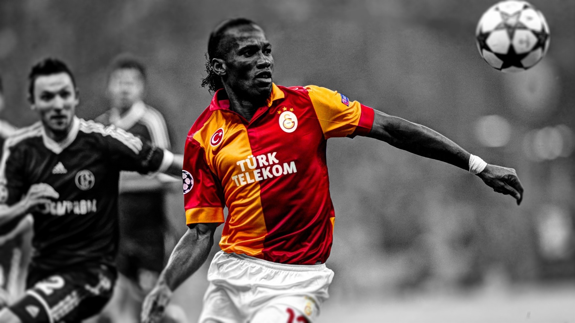 The Forward Of Galatasaray Didier Drogba Wallpapers - Didier Drogba , HD Wallpaper & Backgrounds