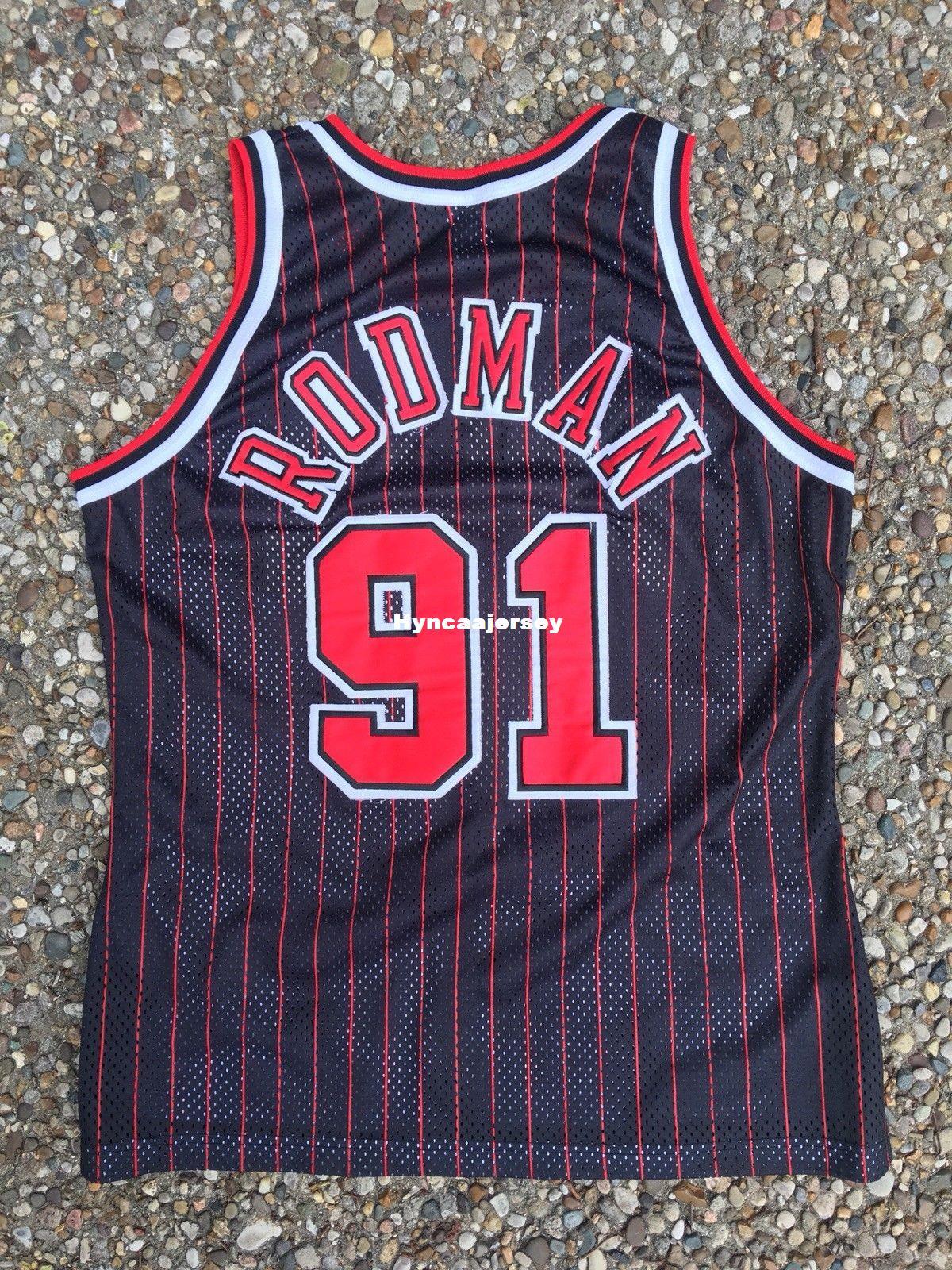 2019 Cheap Custom Champion Stitched Dennis Rodman - Dennis Rodman Jersey Dhgate , HD Wallpaper & Backgrounds