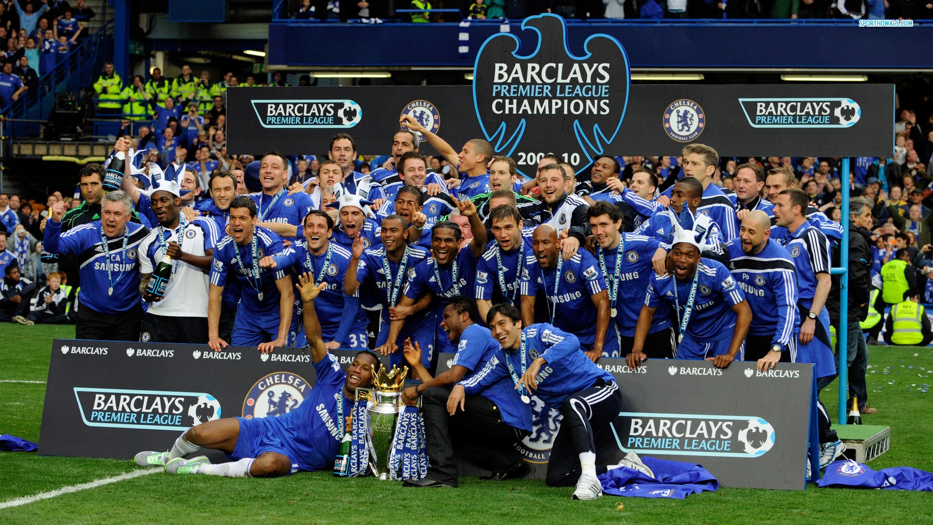 Chelsea Fc - Chelsea Fc Champions 2016 17 , HD Wallpaper & Backgrounds
