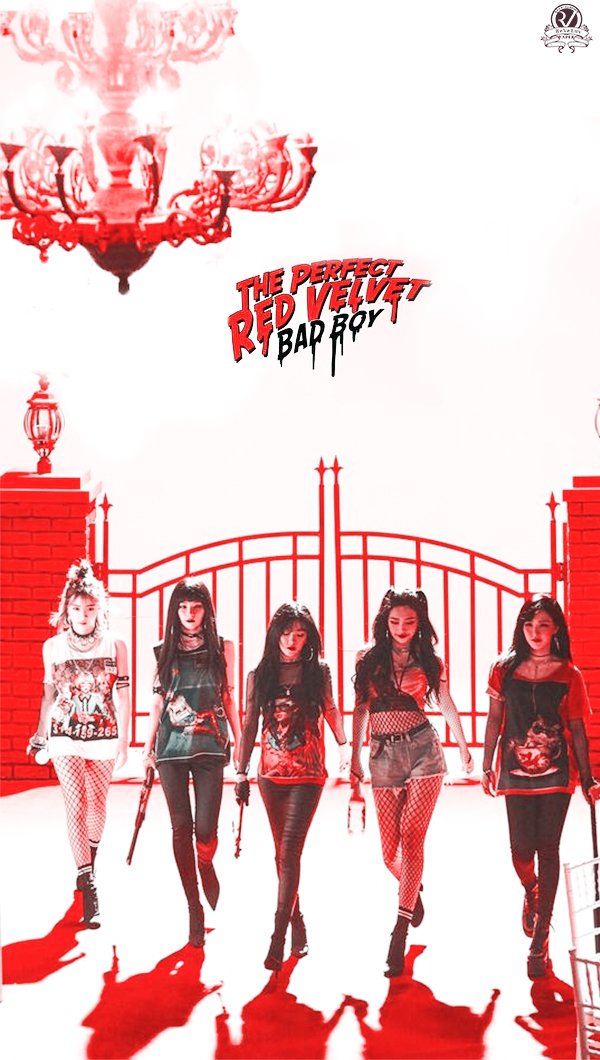 Edit By Me~ If You Use These Pictures Follow Me Or - Red Velvet Bad Boy , HD Wallpaper & Backgrounds