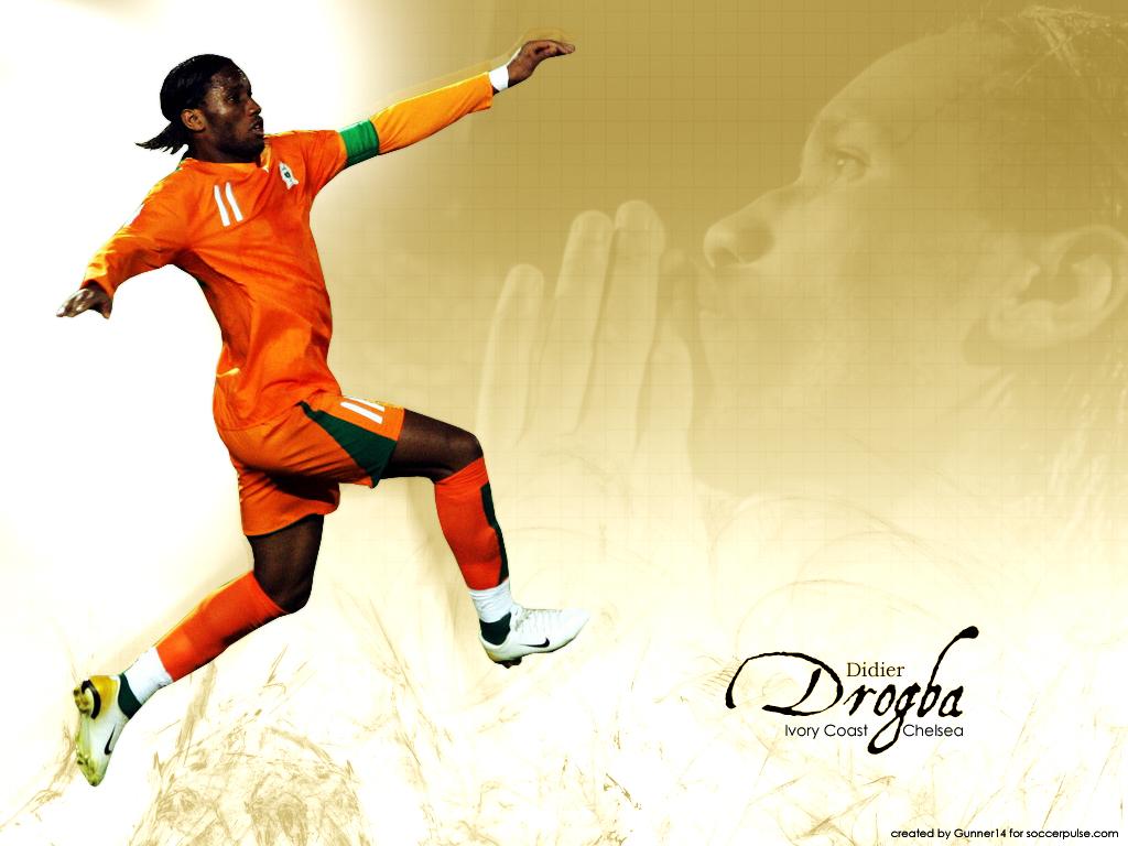 View Full Size - Didier Drogba , HD Wallpaper & Backgrounds