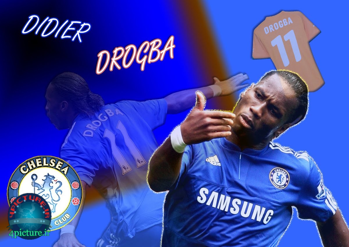 Chelsea Wallpaper Didier Drogba - Didier Drogba , HD Wallpaper & Backgrounds