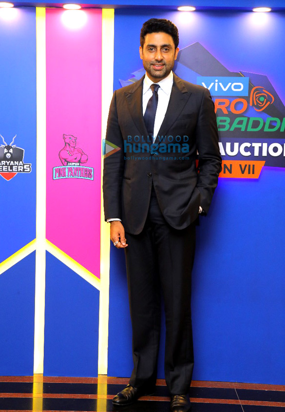 Abhishek Bachchan Attend The Vivo Pro Kabaddi Auctions - 2015 Pro Kabaddi League Season , HD Wallpaper & Backgrounds