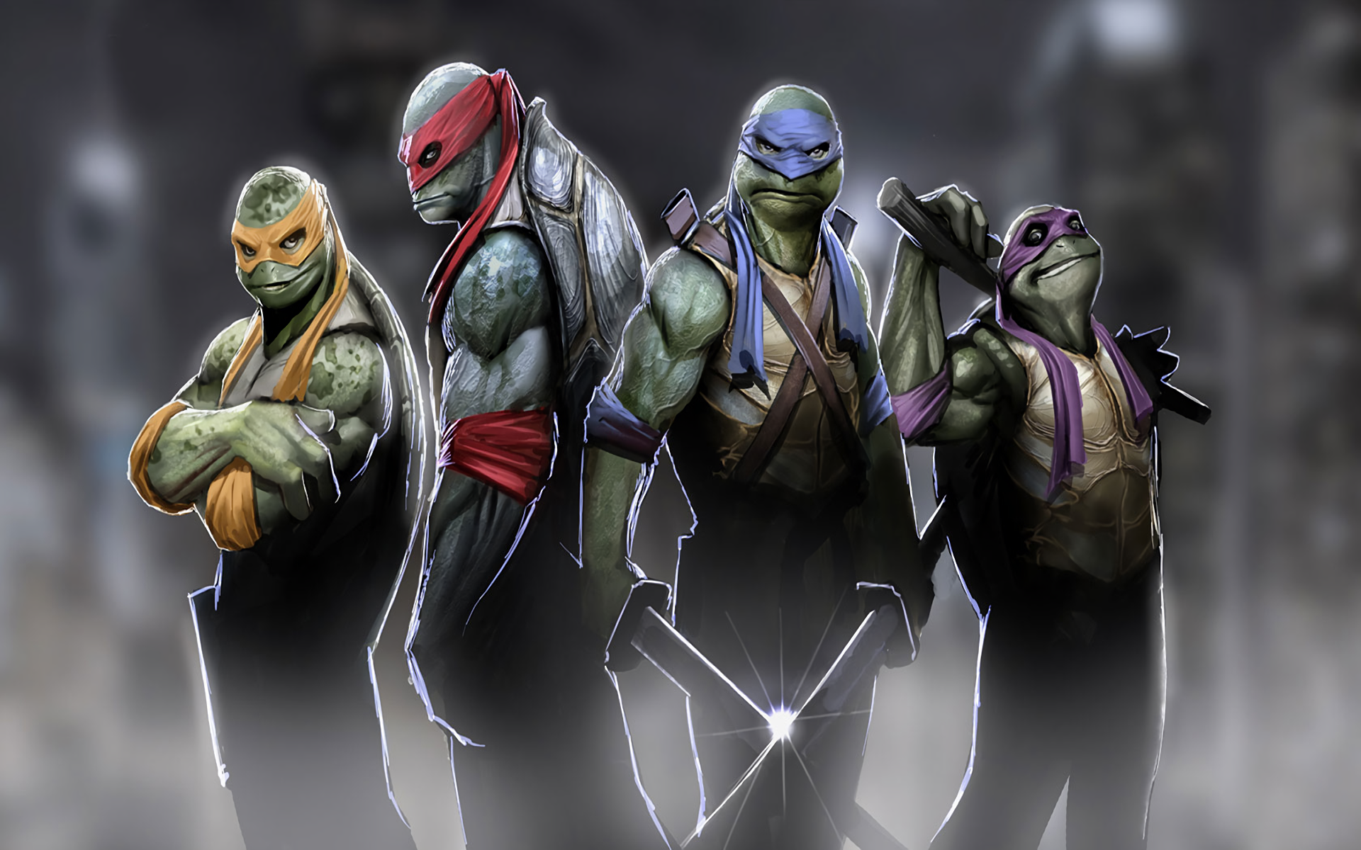 Wallpapers Id - - Teenage Mutant Ninja Turtles Abstract , HD Wallpaper & Backgrounds