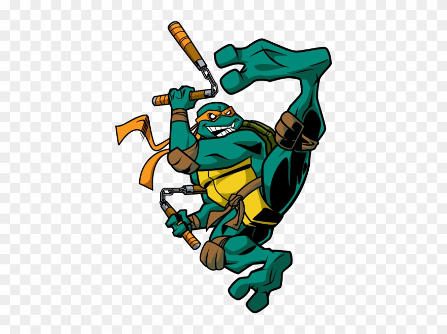 Teenage Mutant Ninja Turtles Michelangelo Png , HD Wallpaper & Backgrounds