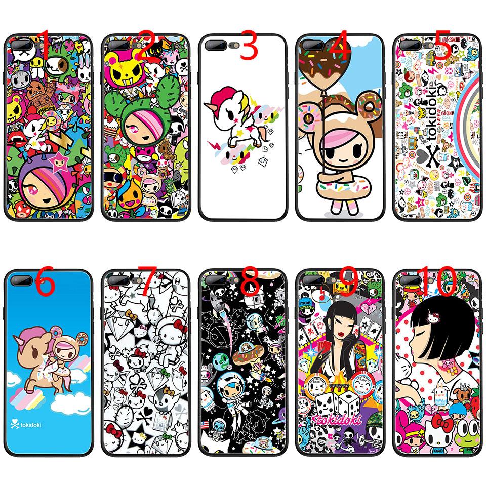 Japan Tokidoki Japanese Soft Black Tpu Phone Case For - Cell Phone Case Japanese , HD Wallpaper & Backgrounds