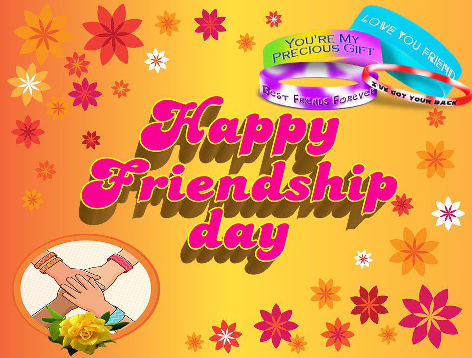 Friendship Day Cards Free Download - Friend Day Images Download , HD Wallpaper & Backgrounds