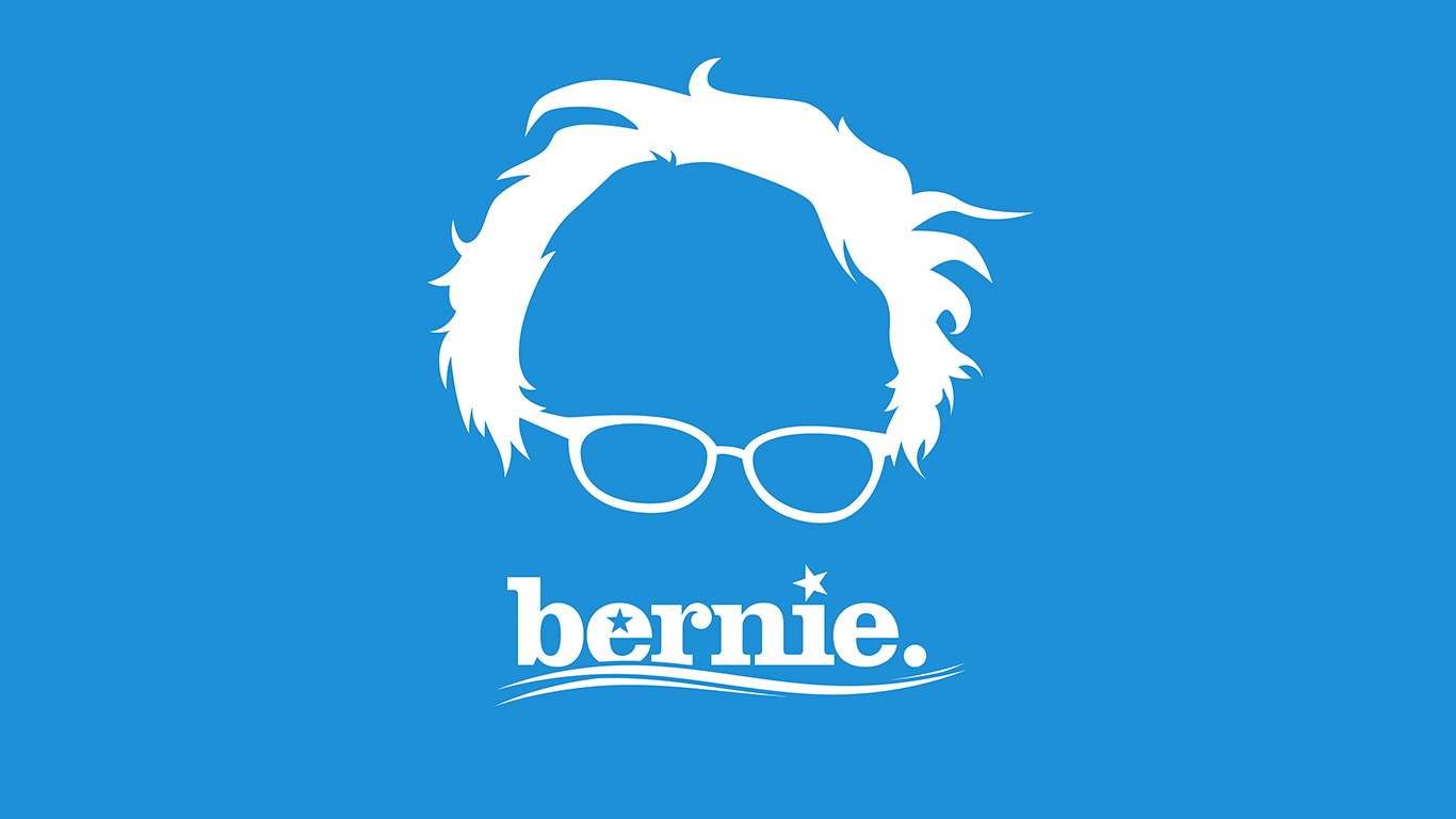 Bernie Sanders Face Outline , HD Wallpaper & Backgrounds