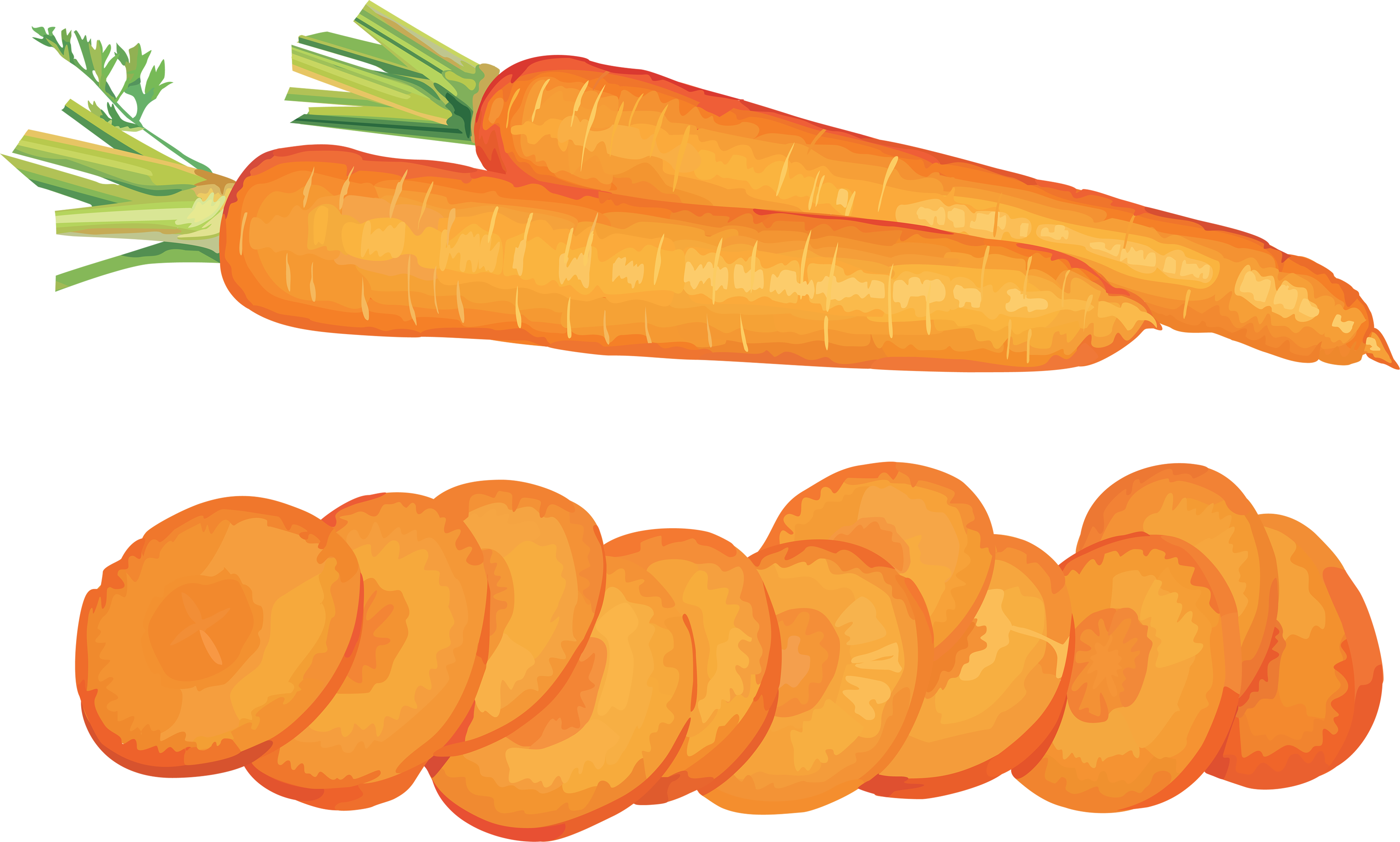 Basket Clipart Carrot - Vegetables Clip Art , HD Wallpaper & Backgrounds