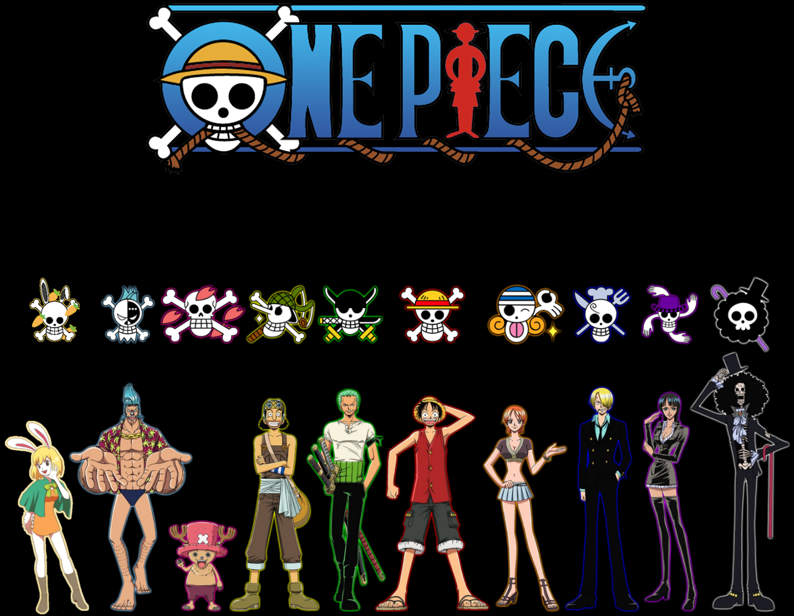 Hope It's Ok To Post, I Added Carrot To This Wallpaper - One Piece Wallpaper For Pc , HD Wallpaper & Backgrounds