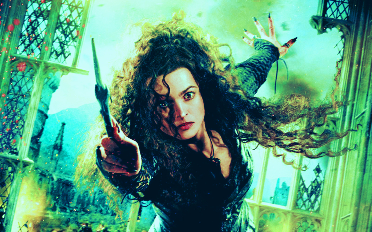 Bellatrix Lestrange Images Deathly Hallows Action Wallpaper , HD Wallpaper & Backgrounds