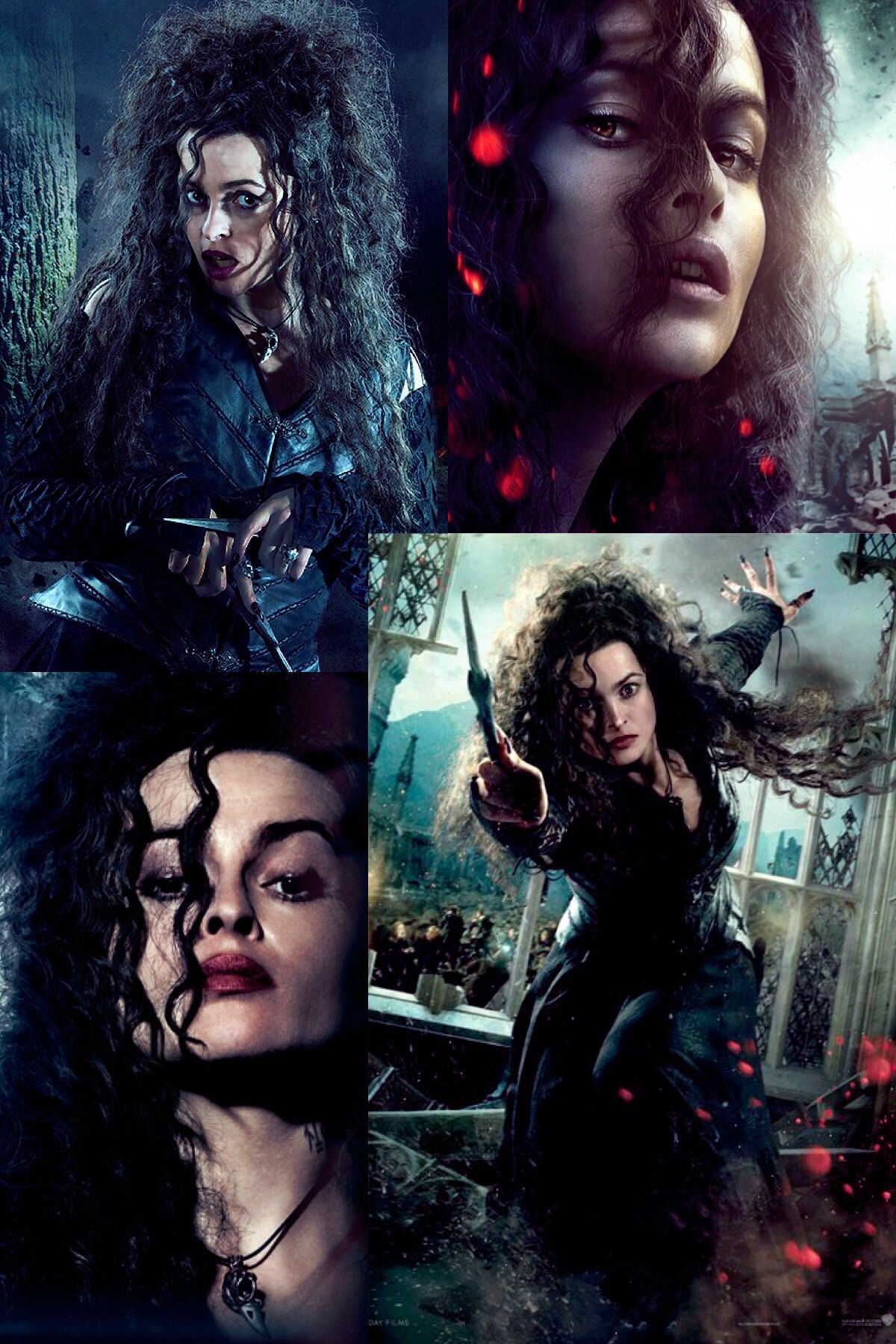 Bellatrix Lestrange Harry Potter Cast, Harry Potter - Harry Potter And The Deathly Hallows: Part Ii (2011) , HD Wallpaper & Backgrounds