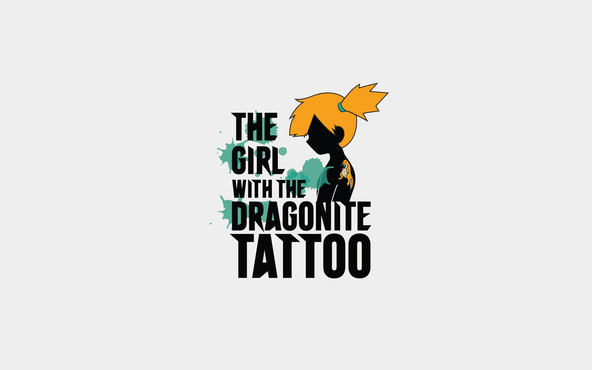 The Girl With The Dragonite Tattoo [1920x1200] - Pokemon Misty Iphone , HD Wallpaper & Backgrounds