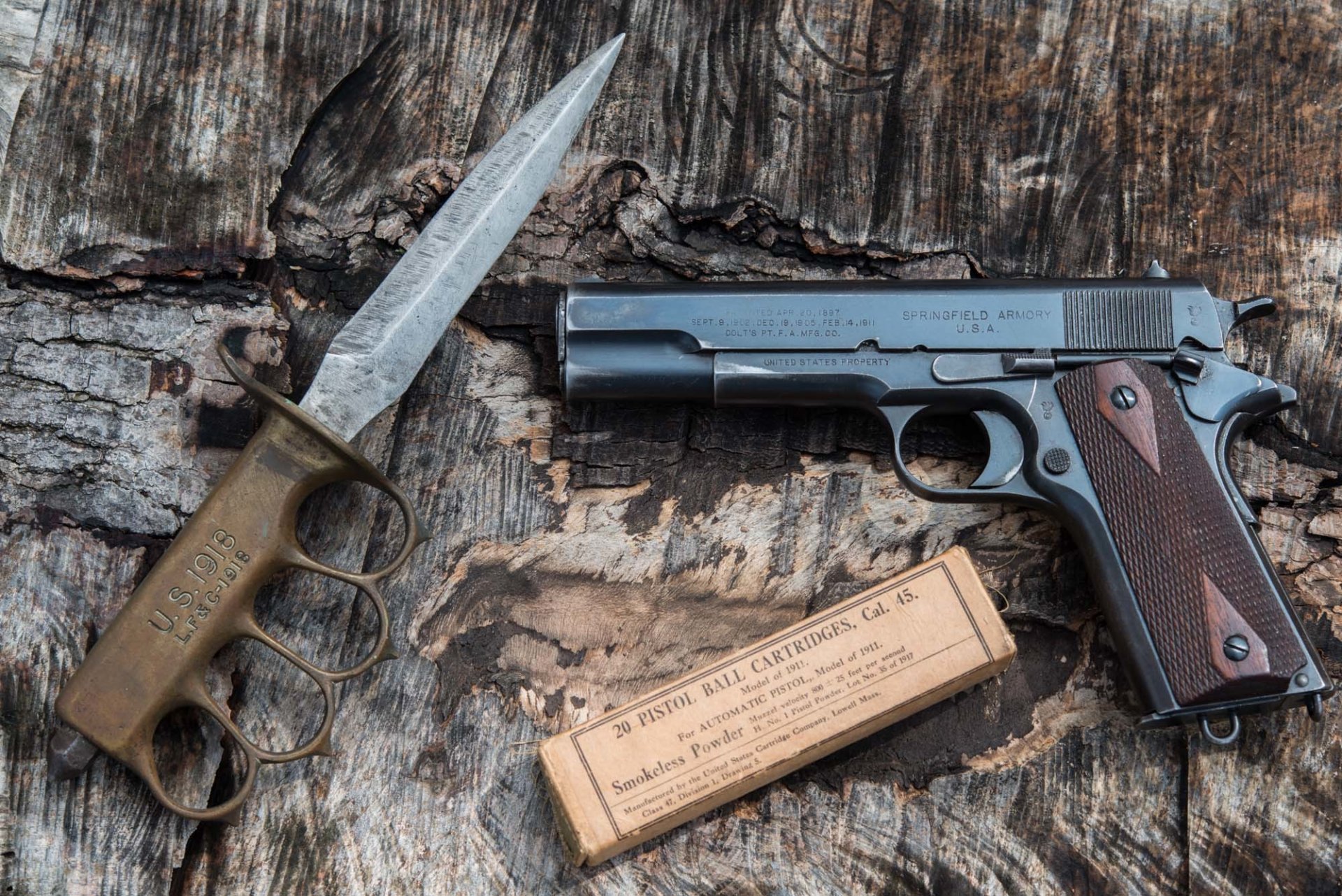 Springfield Armory 1911 Pistol Wallpaper - Colt M1911 Пистолет Springfield 1911 , HD Wallpaper & Backgrounds