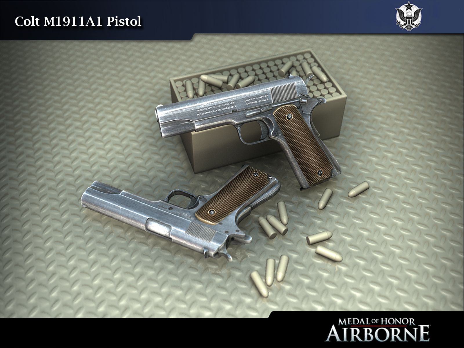 Medal Of Honor Airborne M1911 , HD Wallpaper & Backgrounds