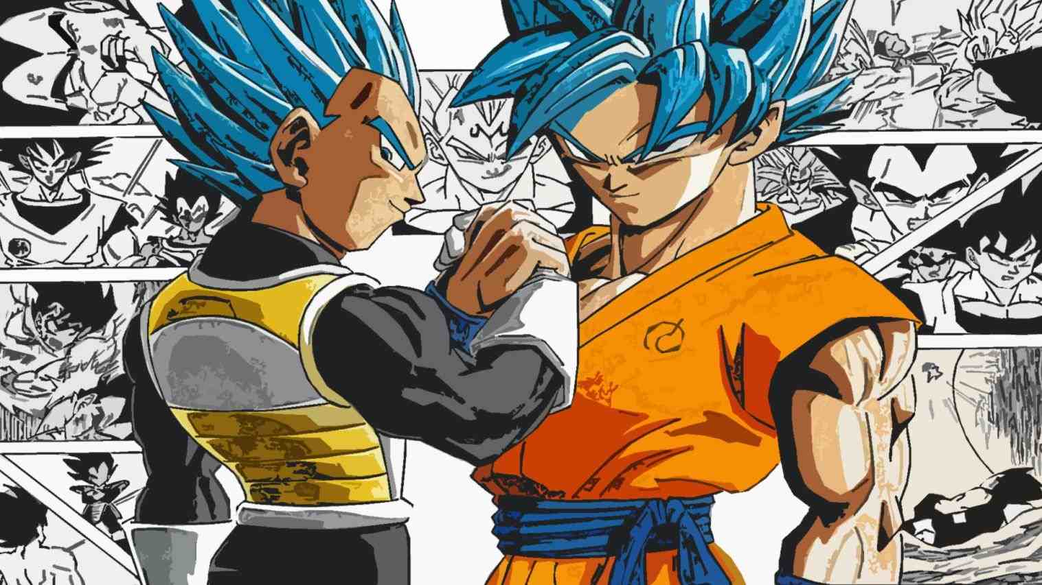 Goku And Vegeta Wallpaper Hd , HD Wallpaper & Backgrounds