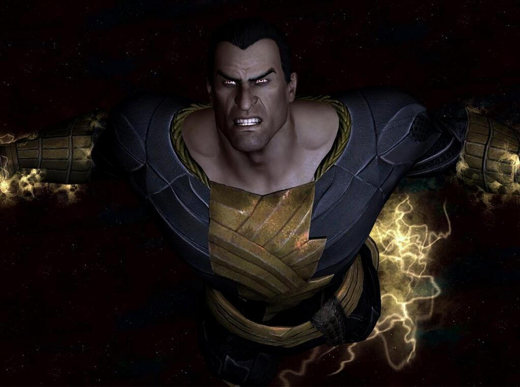 Black Adam Joins 'injustice - Captain Marvel Shazam Enemy , HD Wallpaper & Backgrounds