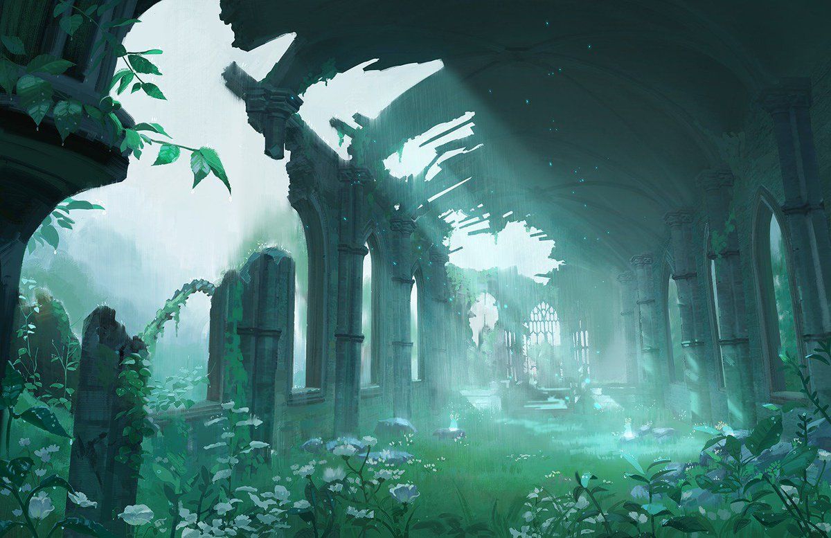 22 Drakengard Music Playlists - Zelda Botw Environment Concept Art , HD Wallpaper & Backgrounds