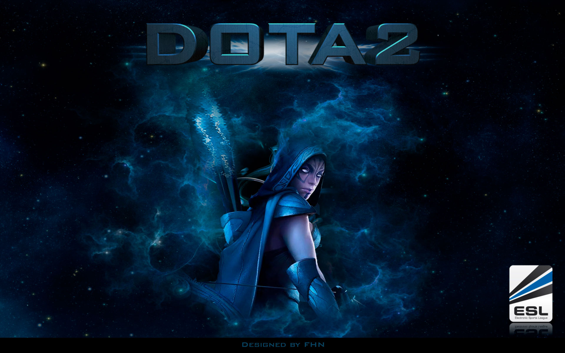 Dota 2 Wallpaper Drow Ranger Wallpaper - Pc Game , HD Wallpaper & Backgrounds