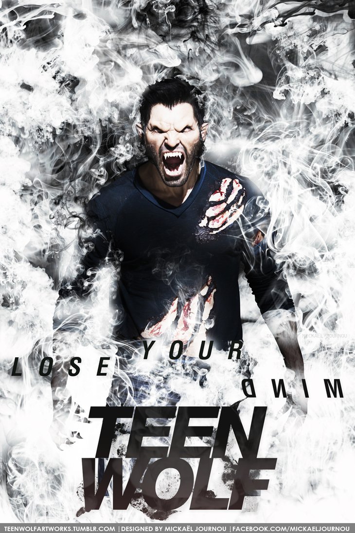 Teen Wolf Season 4 Poster Lose Your Mind Wallpaper - Teen Wolf Wallpaper Derek , HD Wallpaper & Backgrounds