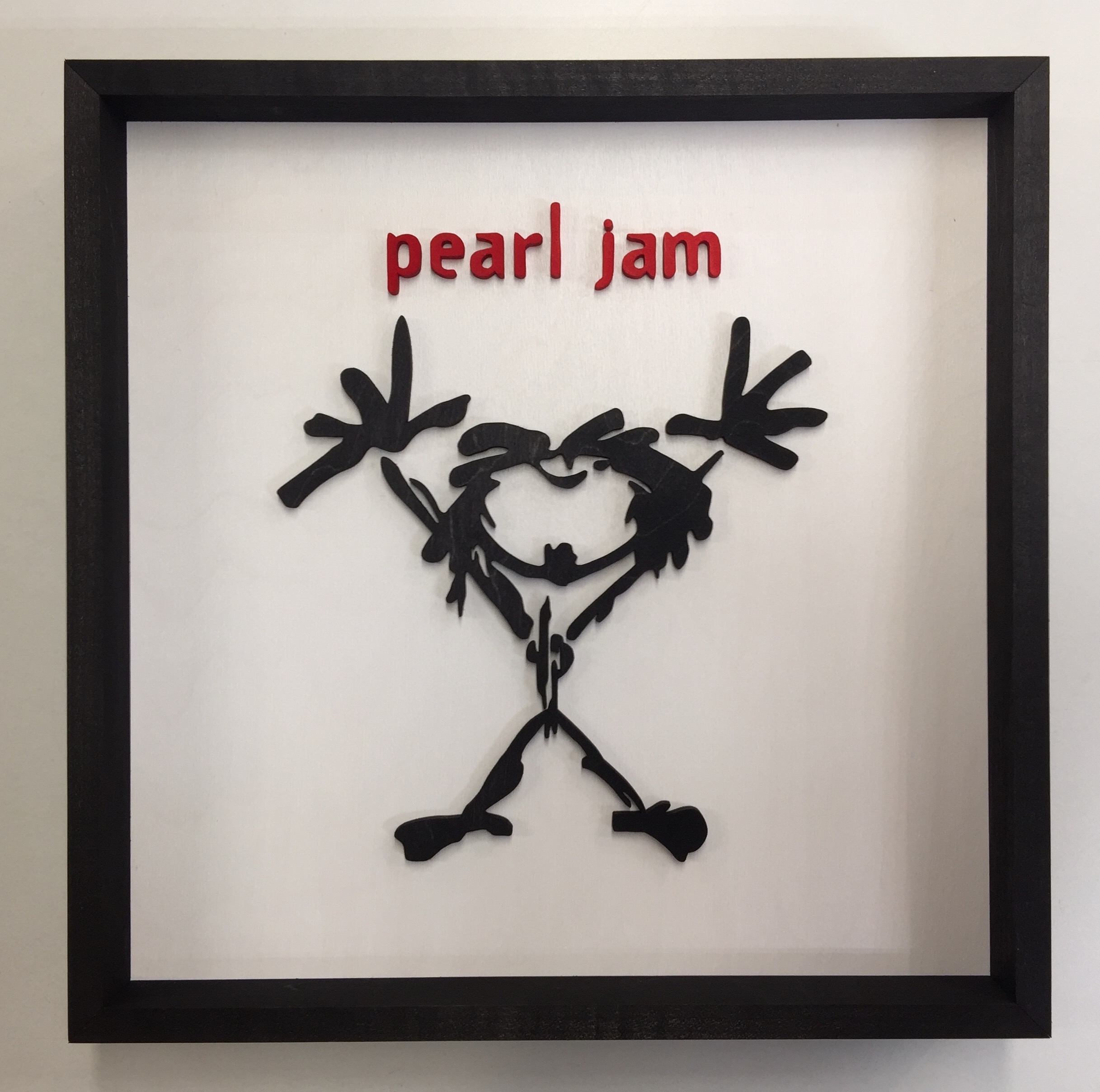 Wooden Pearl Jam Stickman Logo - Pearl Jam Logo Png , HD Wallpaper & Backgrounds