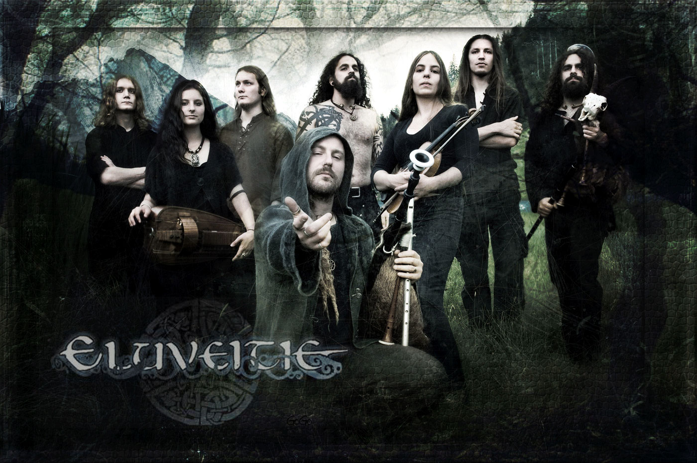 Eluveitie Wallpaper And Background Image - Member Eluveitie , HD Wallpaper & Backgrounds