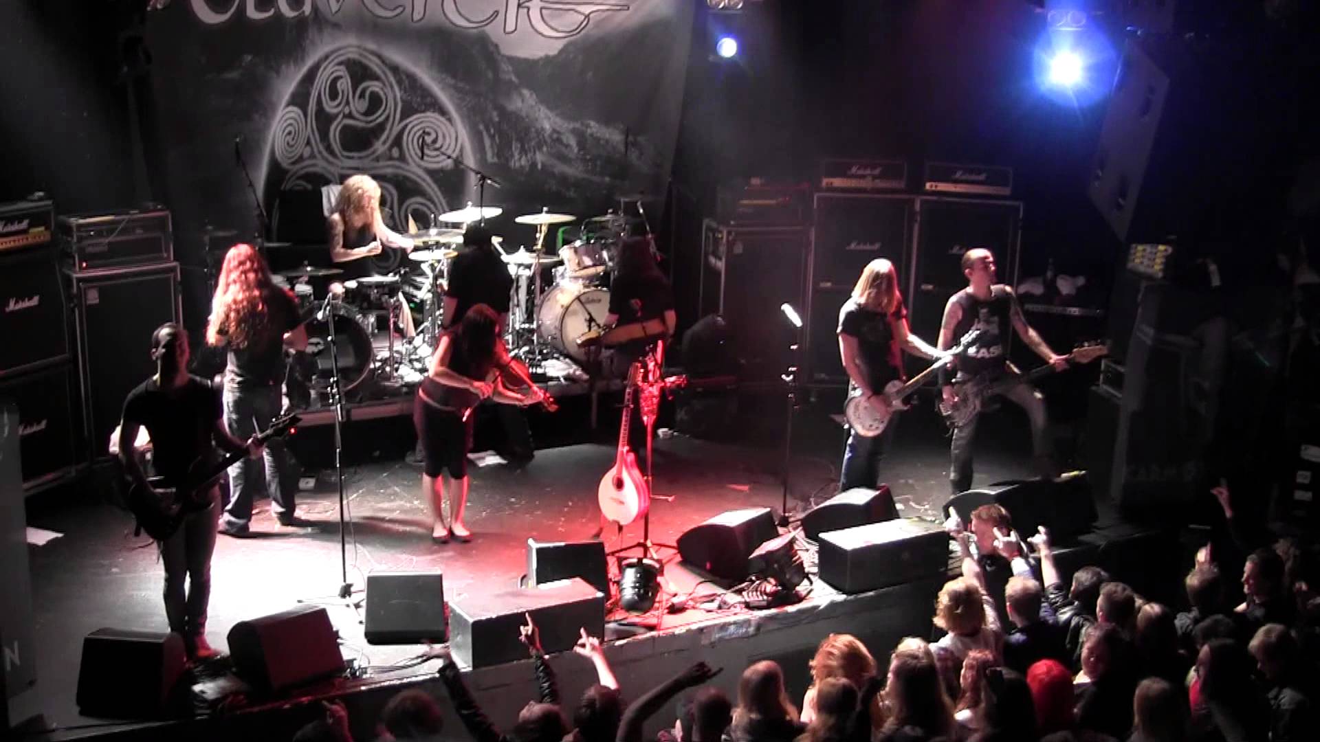 Eluveitie Performing Live - Eluveitie Live , HD Wallpaper & Backgrounds