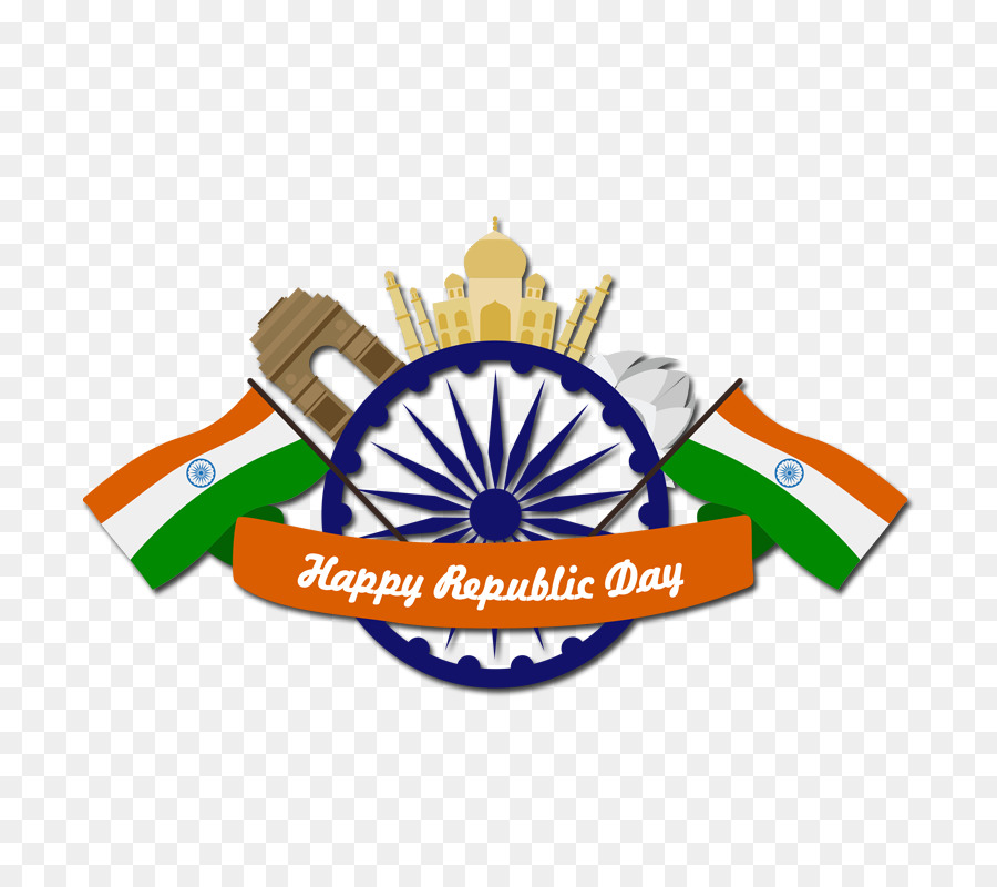 India, Republic Day, January 26, Emblem, Brand Png - Happy Republic Day Logo Png , HD Wallpaper & Backgrounds