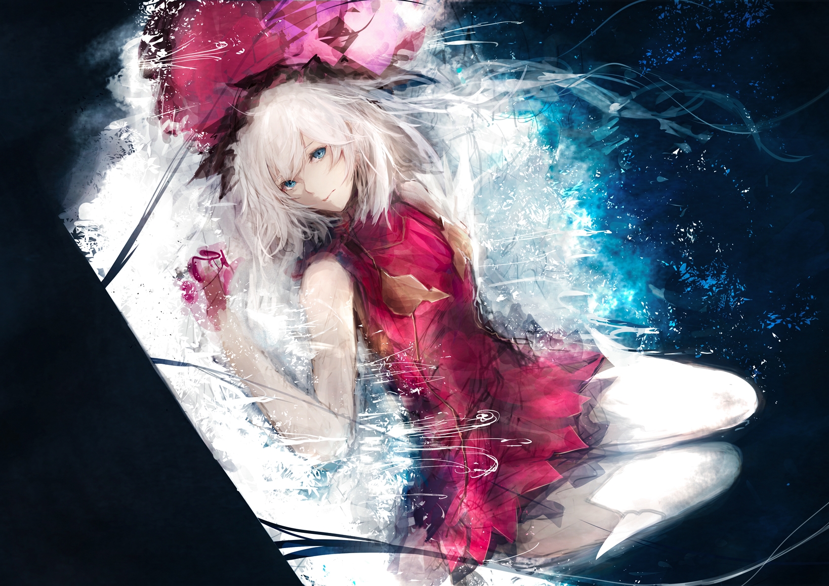 Fate Series Marie Antoinette White Hair Marie Antoinette
