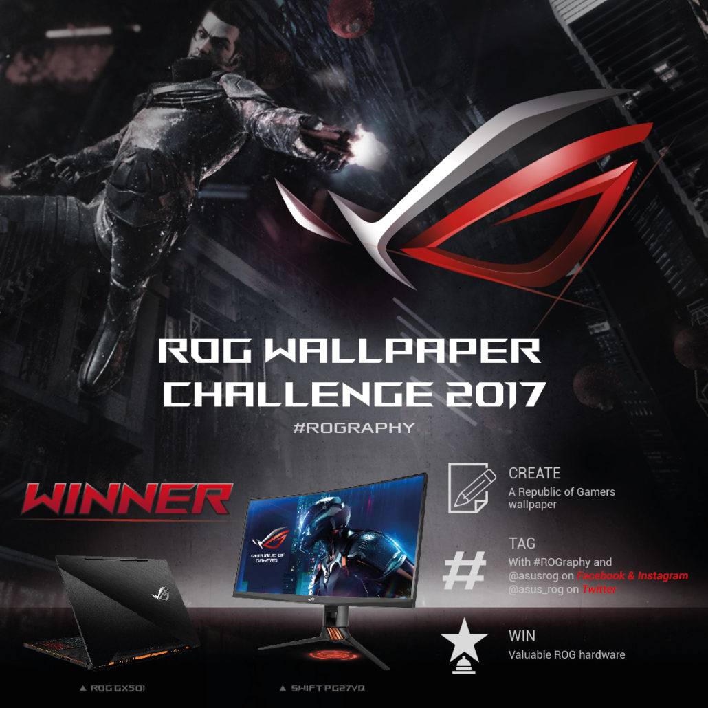 Asus Rog Wallpaper-design Challenge - Rog Wallpaper Pc Hd , HD Wallpaper & Backgrounds