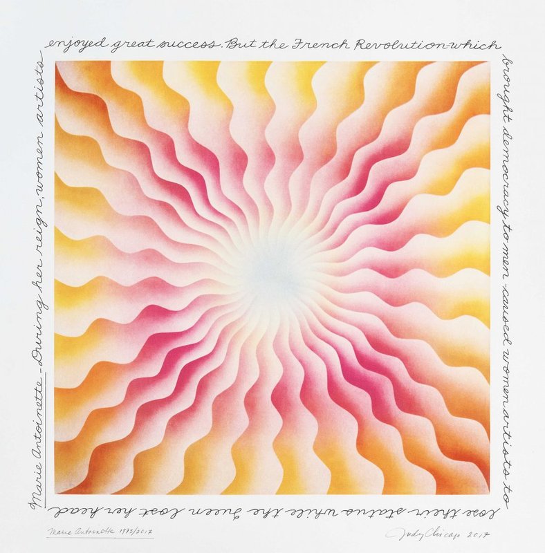 Judy Chicago, Marie Antoinette - Judy Chicago , HD Wallpaper & Backgrounds