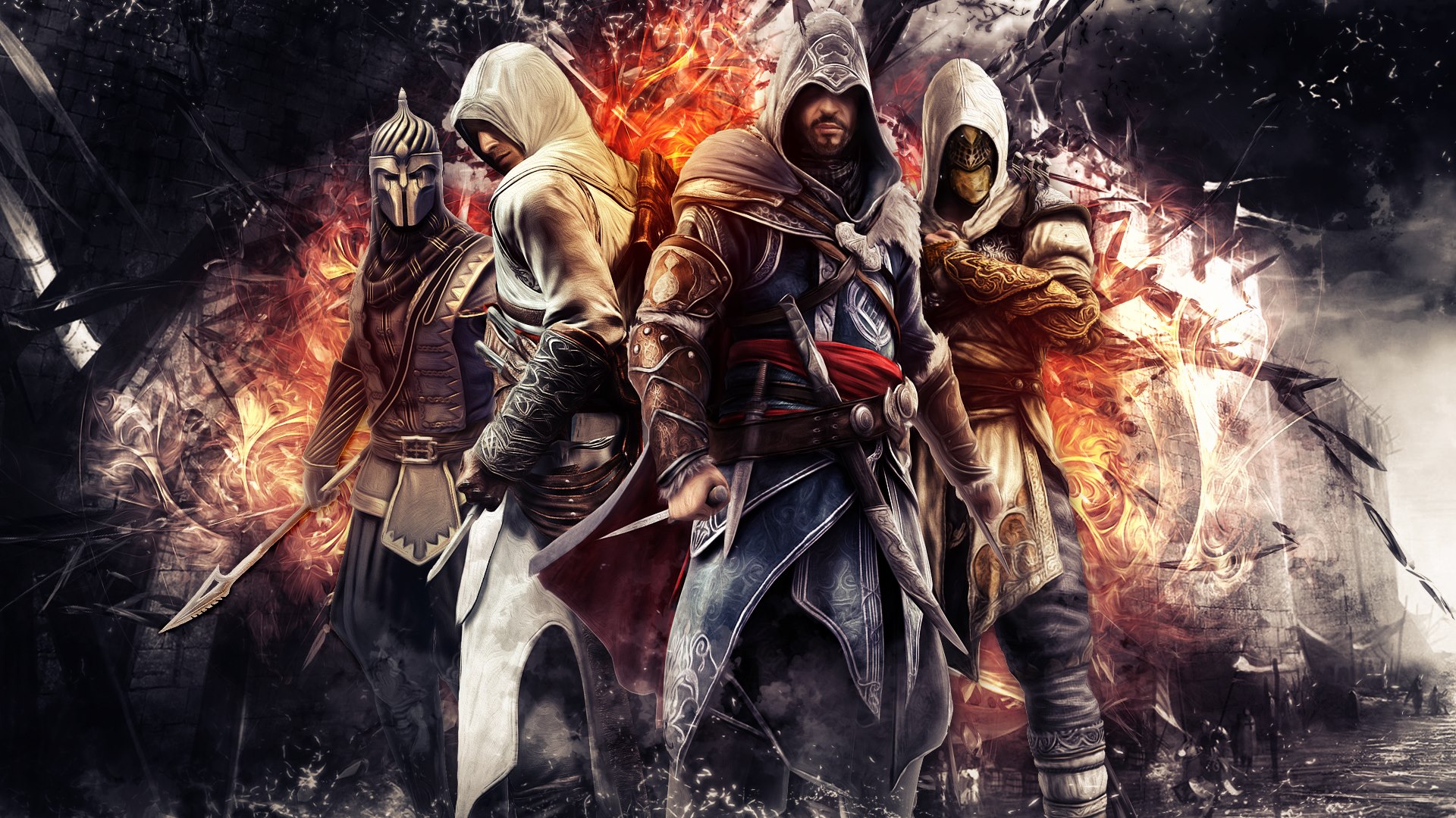 Creed Ezio Altair Wallpaper Hd - Imagens Do Assassin's Creed Hd , HD Wallpaper & Backgrounds