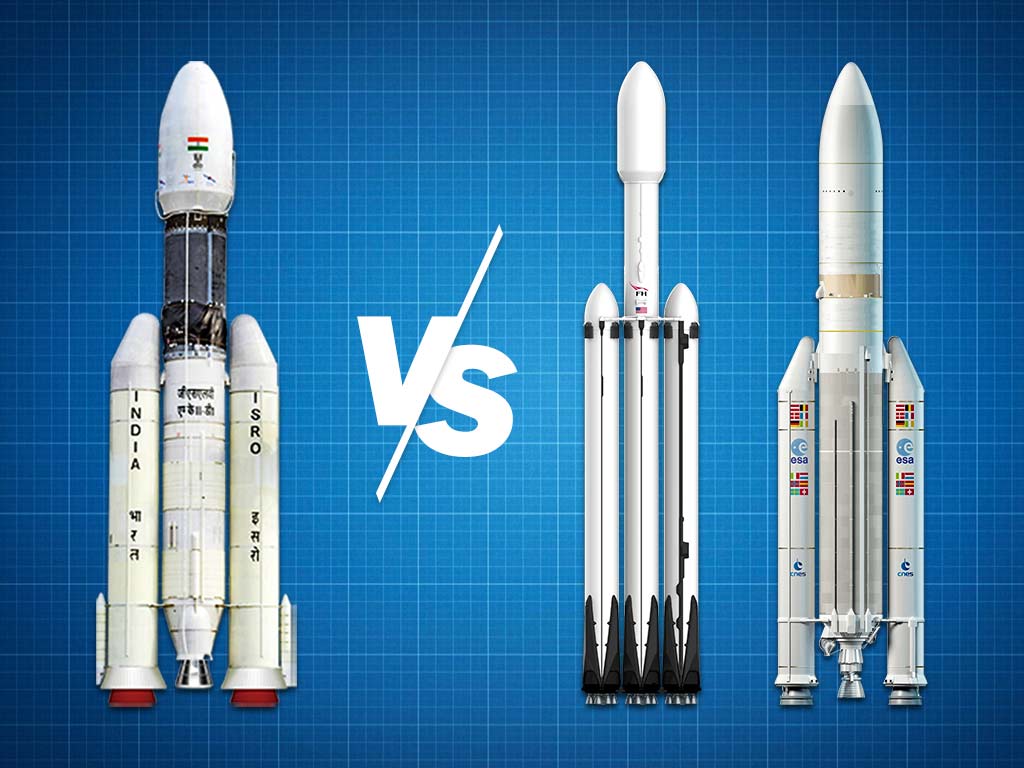 How Does Isro's Gslv Mk-iii Fare Against Some Of The - Rocket , HD Wallpaper & Backgrounds