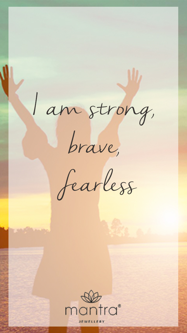 Inspirational Mantras For London Marathon - Fearless Iphone , HD Wallpaper & Backgrounds