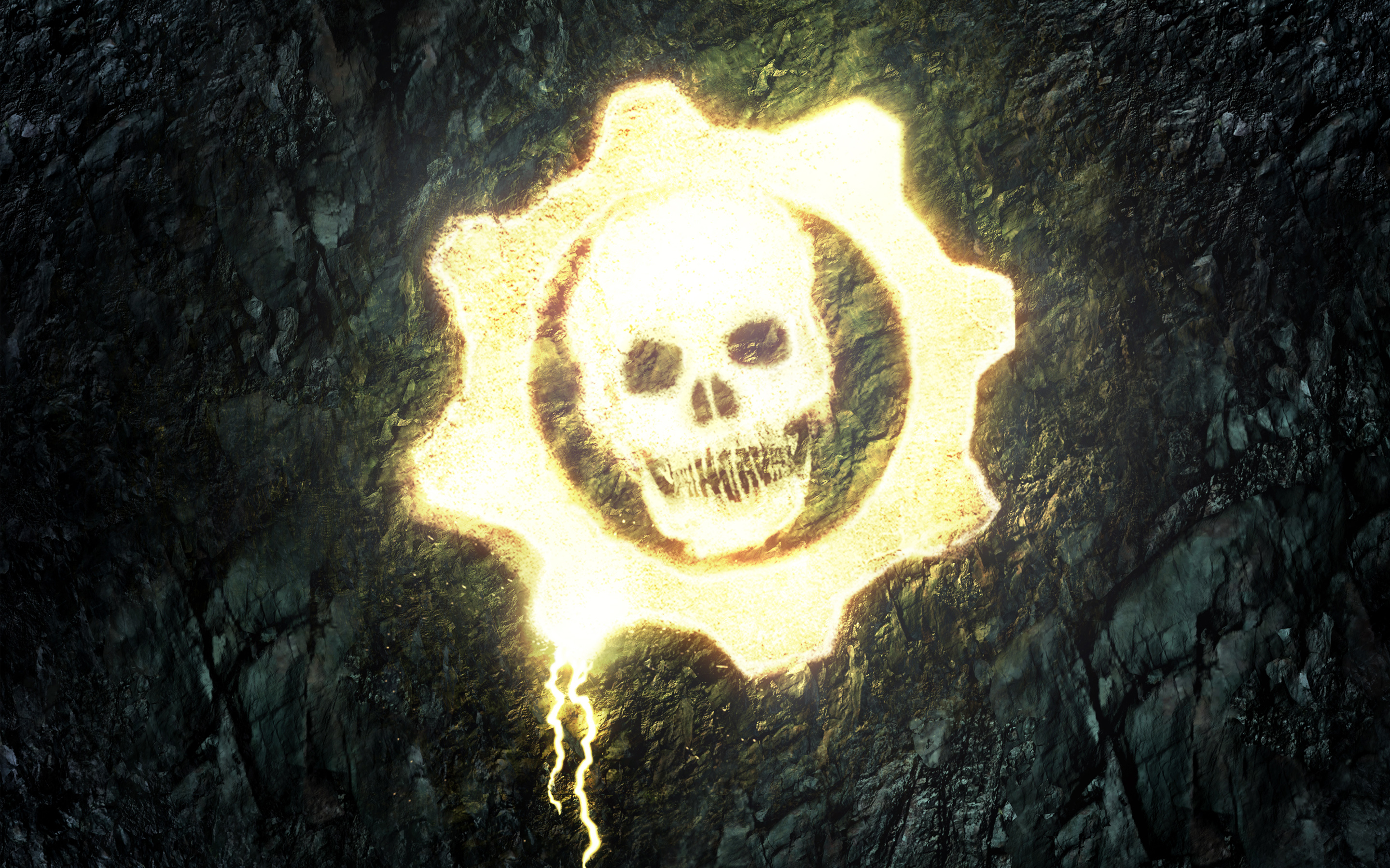 Gears Of War Skull Wallpaper - Gears Of War 5 Logo , HD Wallpaper & Backgrounds