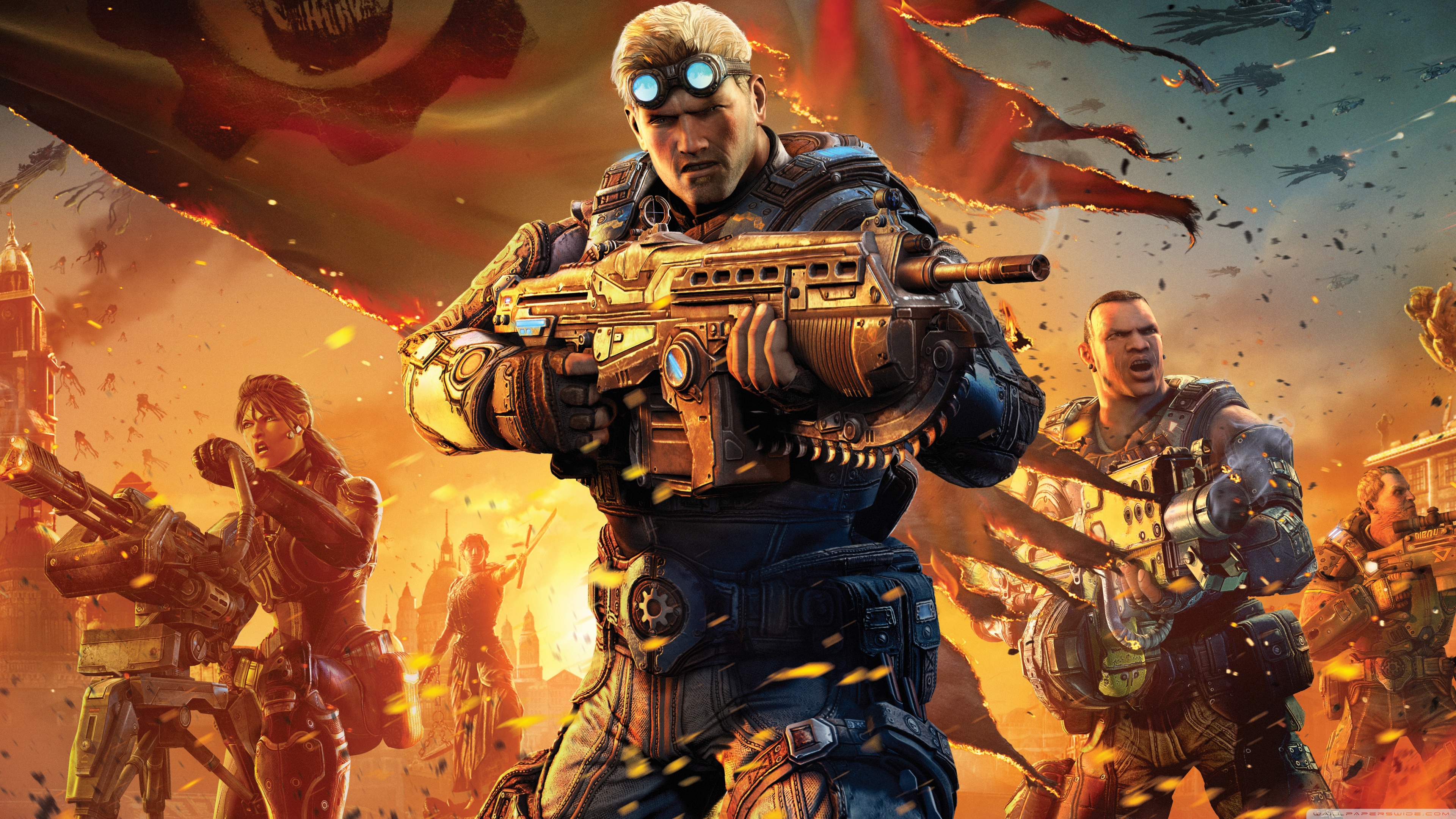 Uhd 16 - - Gears Of War Judgement Baird , HD Wallpaper & Backgrounds