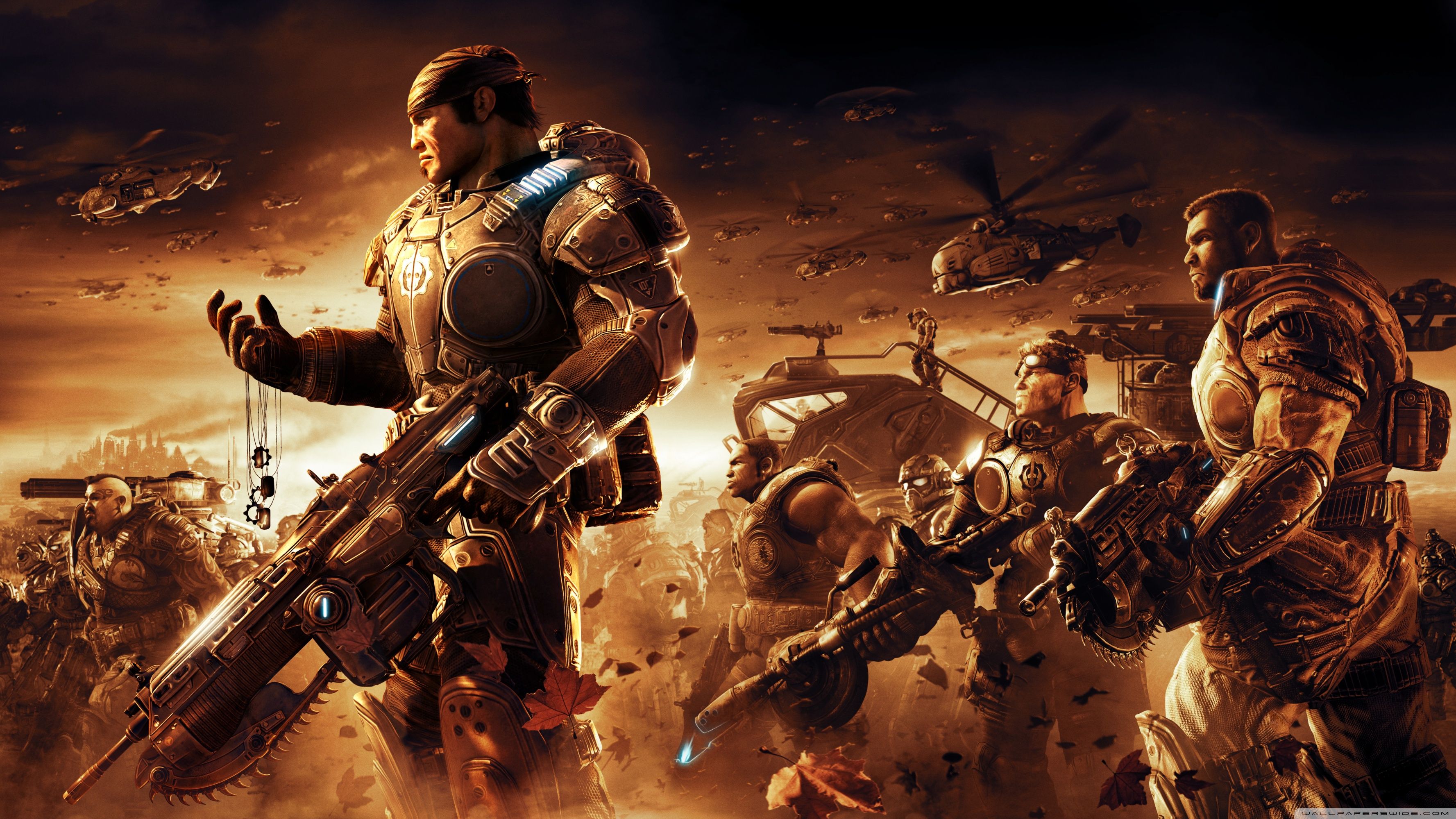 Gears Of War 2 4k , HD Wallpaper & Backgrounds