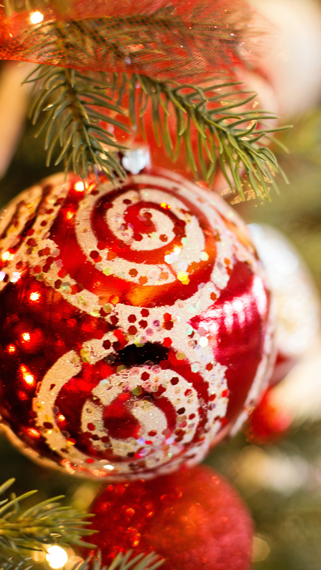 Christmas Tree, Fir, Decor, Christmas Lights, Christmas - Veselé Vánoce Vánoce 2018 , HD Wallpaper & Backgrounds