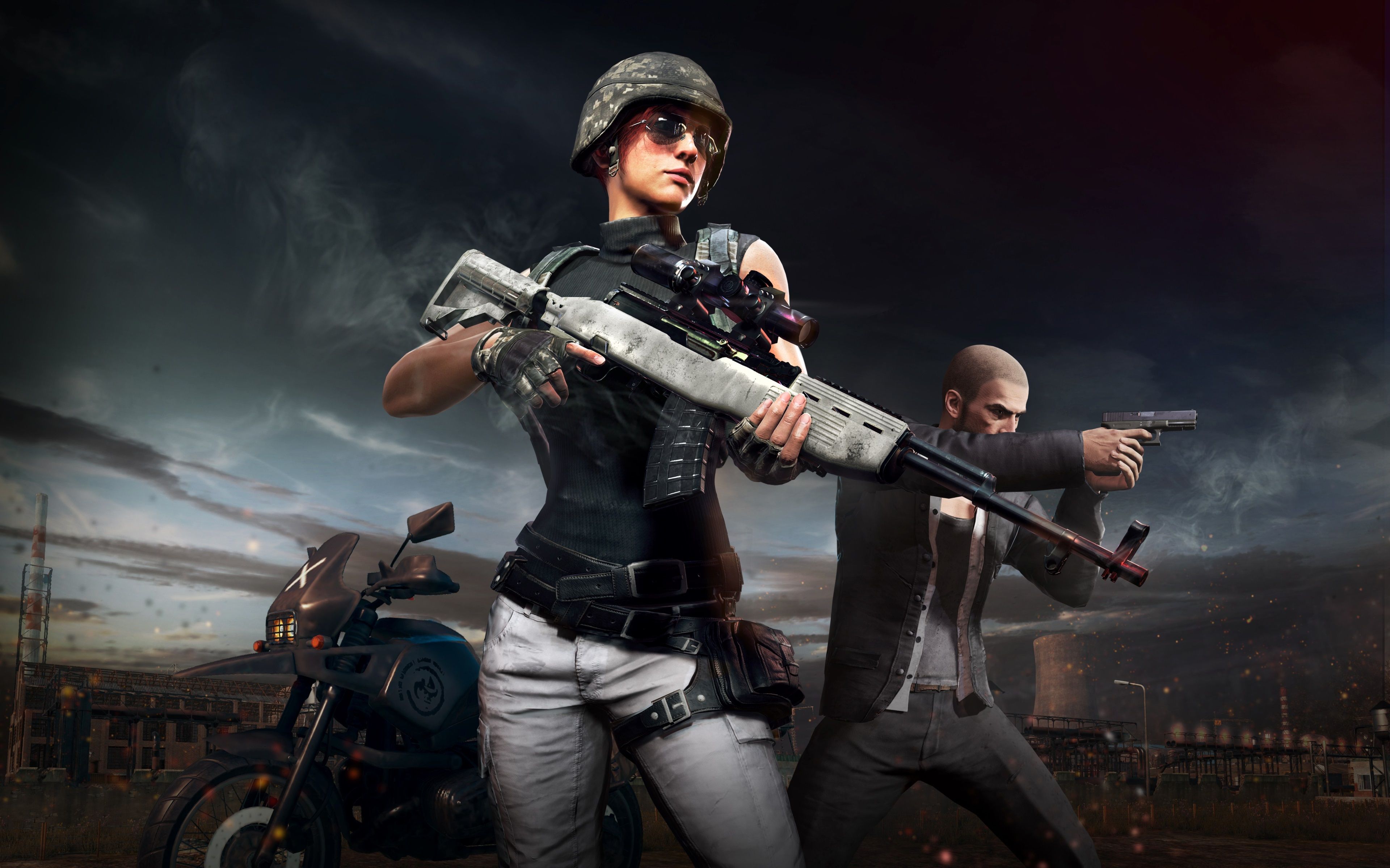 Playerunknowns Battlegrounds 4k Desktop Wallpaper Hd - Pubg Girl Wallpaper 4k , HD Wallpaper & Backgrounds