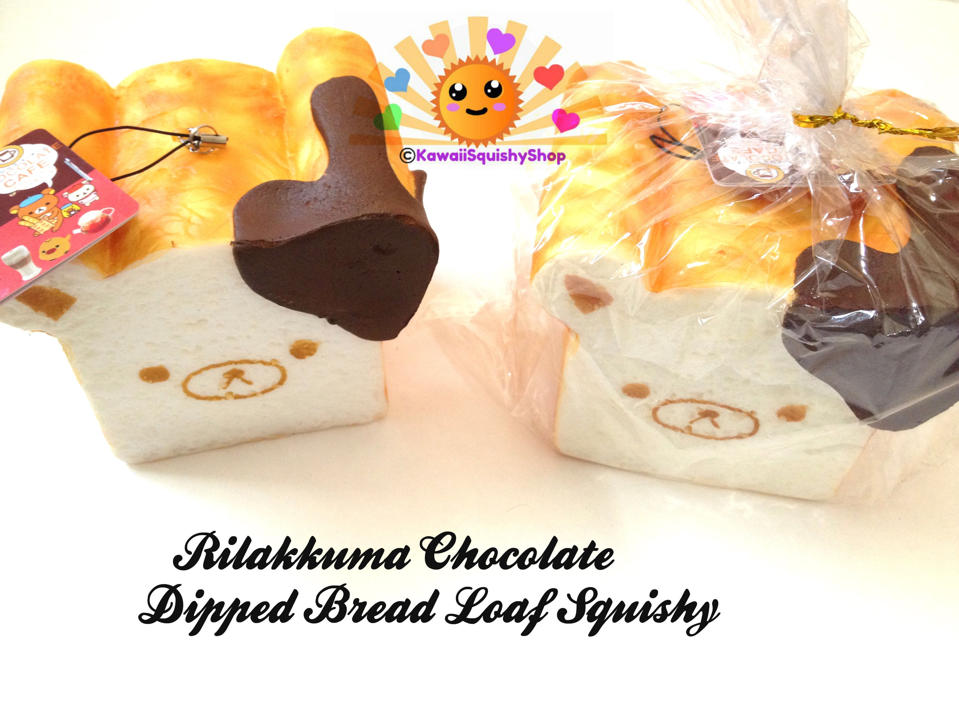 Images Of Rilakkuma Cafe Wallpaper Squishy - Bread Dipped In Chocolate Squishy , HD Wallpaper & Backgrounds
