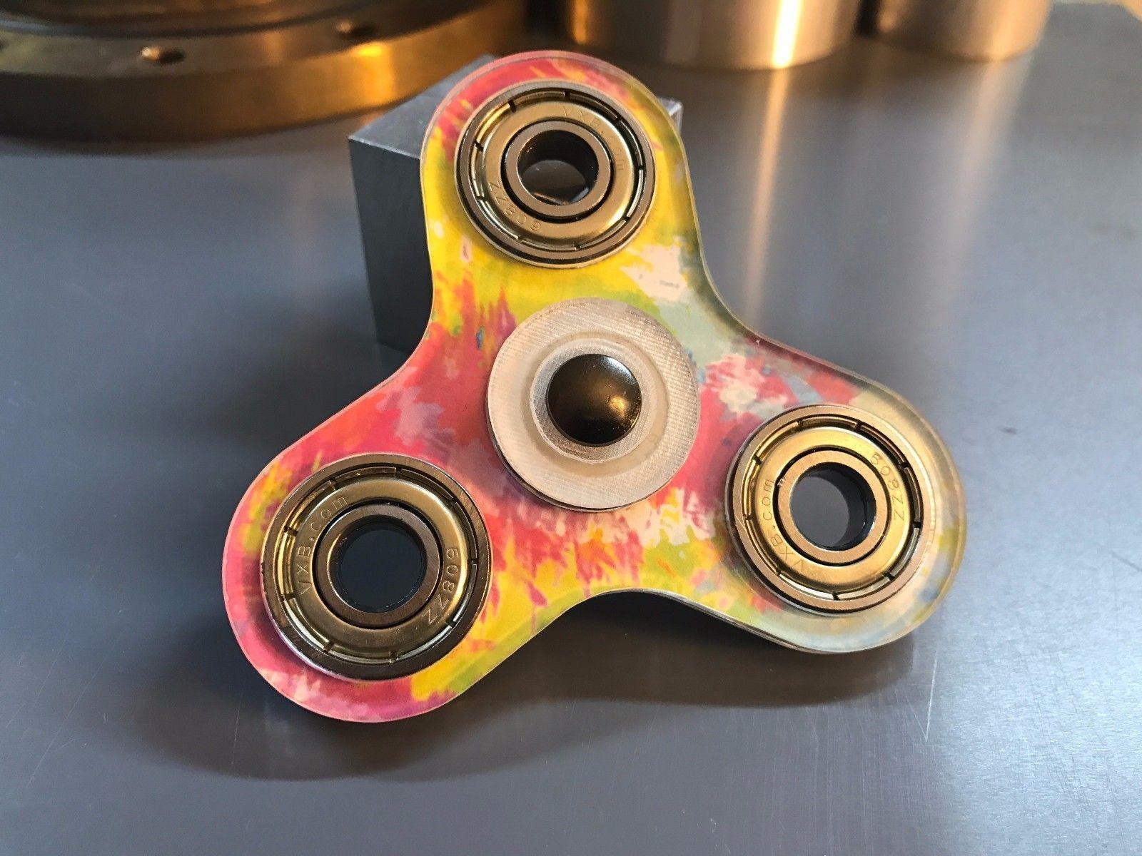 Hand Fidget Spinner Toy Tie Dye Precision Bearings - Circle , HD Wallpaper & Backgrounds